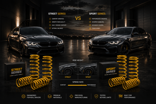 STENS Renault Clio 5 (2019+) Sport Performance Lowering Springs - 40/40mm